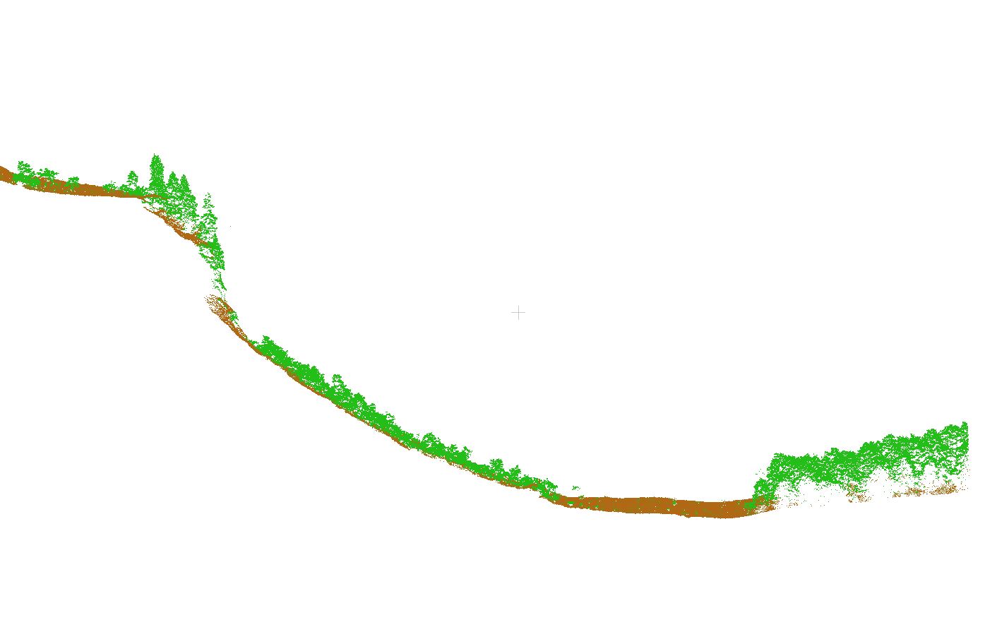 Image d'un profil LiDAR